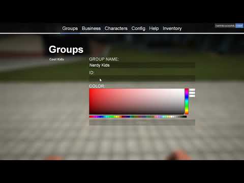 Nutscript - Playergroups System