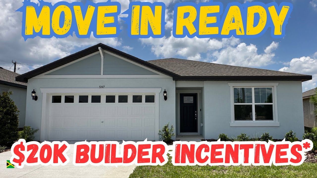 Quick Move In New Construction House For Sale YouTube