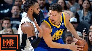 Golden State Warriors vs San Antonio Spurs Full Game Highlights / Game 3 / 2018 NBA Playoffs