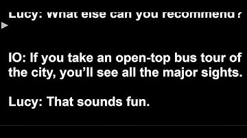 Speaking Practice: Lesson 7F Exercise 2 Unit 7.  Solutions PRE-INTER 2nd