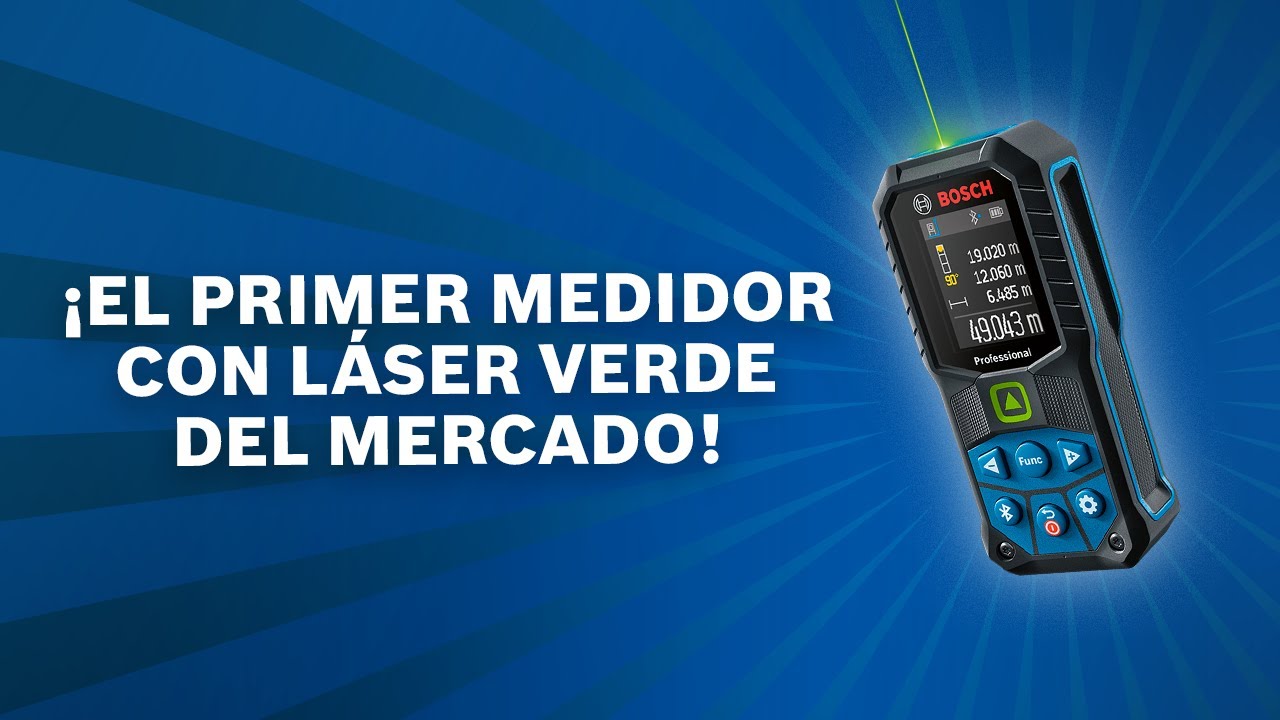 Medidor Láser de Distancias GLM 150-27 C Bosch México