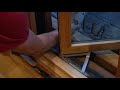 Adjusting a push out casement window