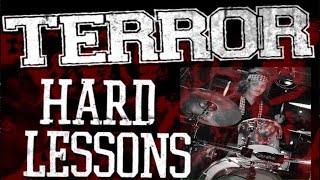Hard lesson - Terror Drum cover LIVE!