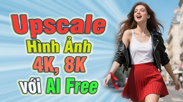 Upscale hình ảnh lên 4k, 8k miễn phí với AI