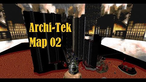 Doom 2 - first attempt of Archi-Tek by romsu89 / map 2 -- UV & Commentary