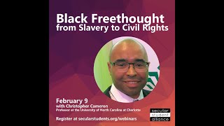 Black Freethought from Slavery to Civil Rights