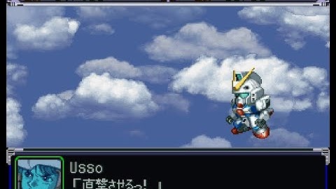 Super Robot Wars Alpha(PSX) - V Gundam Attacks