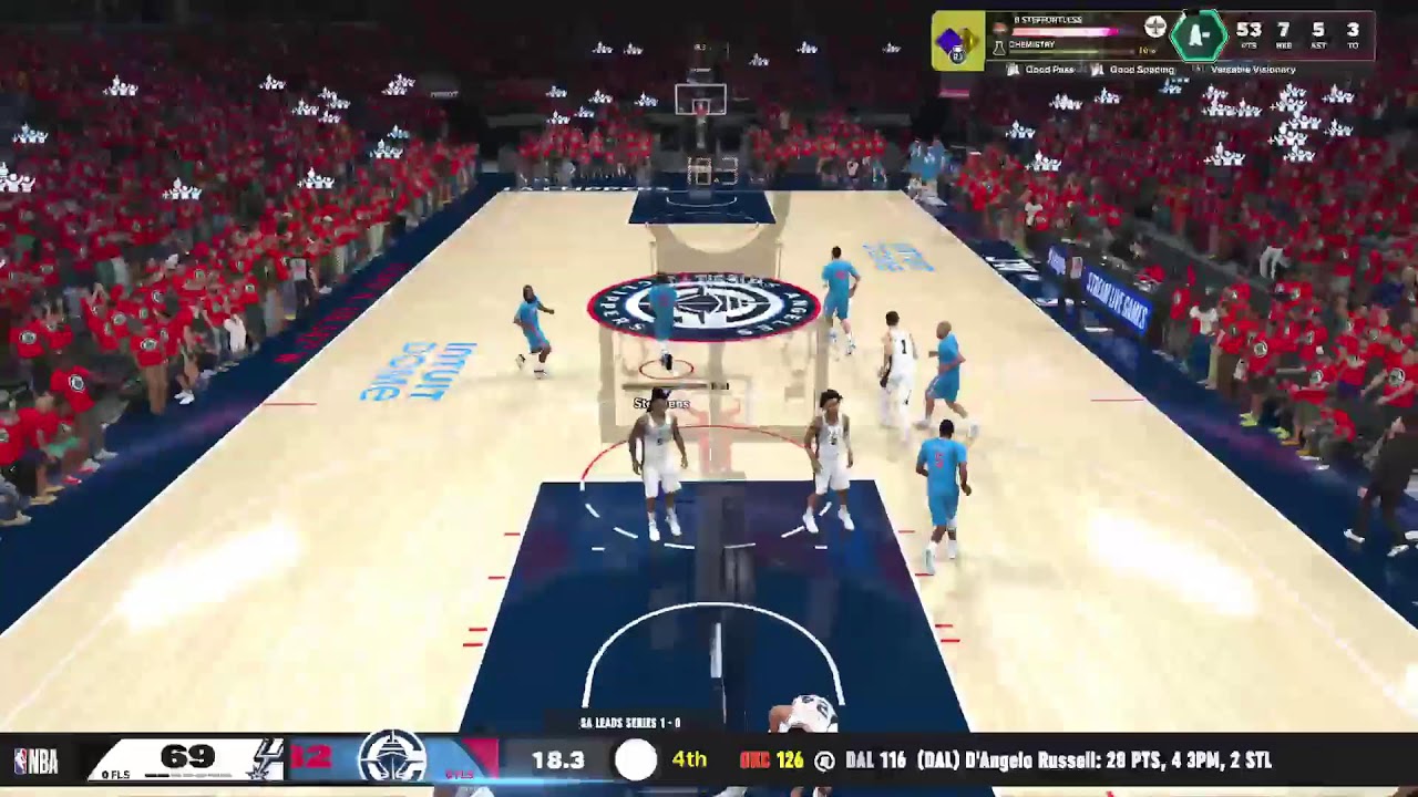 WC SEMIS vs. SPURS GM1