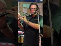 Rene Lorente con Los Charangueros. Fraseo de improvisación #34 #shorts #music #improvisation #live