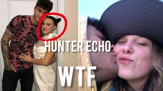 Hunter Echo makes Disgusting comments about Millie Bobby brown on Instagram live and Apologises