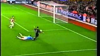 2001 October 24 Arsenal England 3 Real Mallorca Spain 1 Champions League