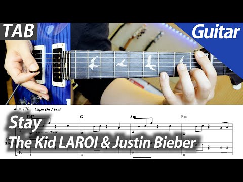 Stay | Guitar / Backing Track - The Kid LAROI, Justin Bieber