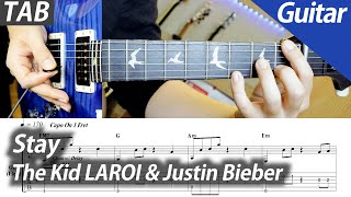 Stay | Guitar / Backing Track - The Kid LAROI, Justin Bieber