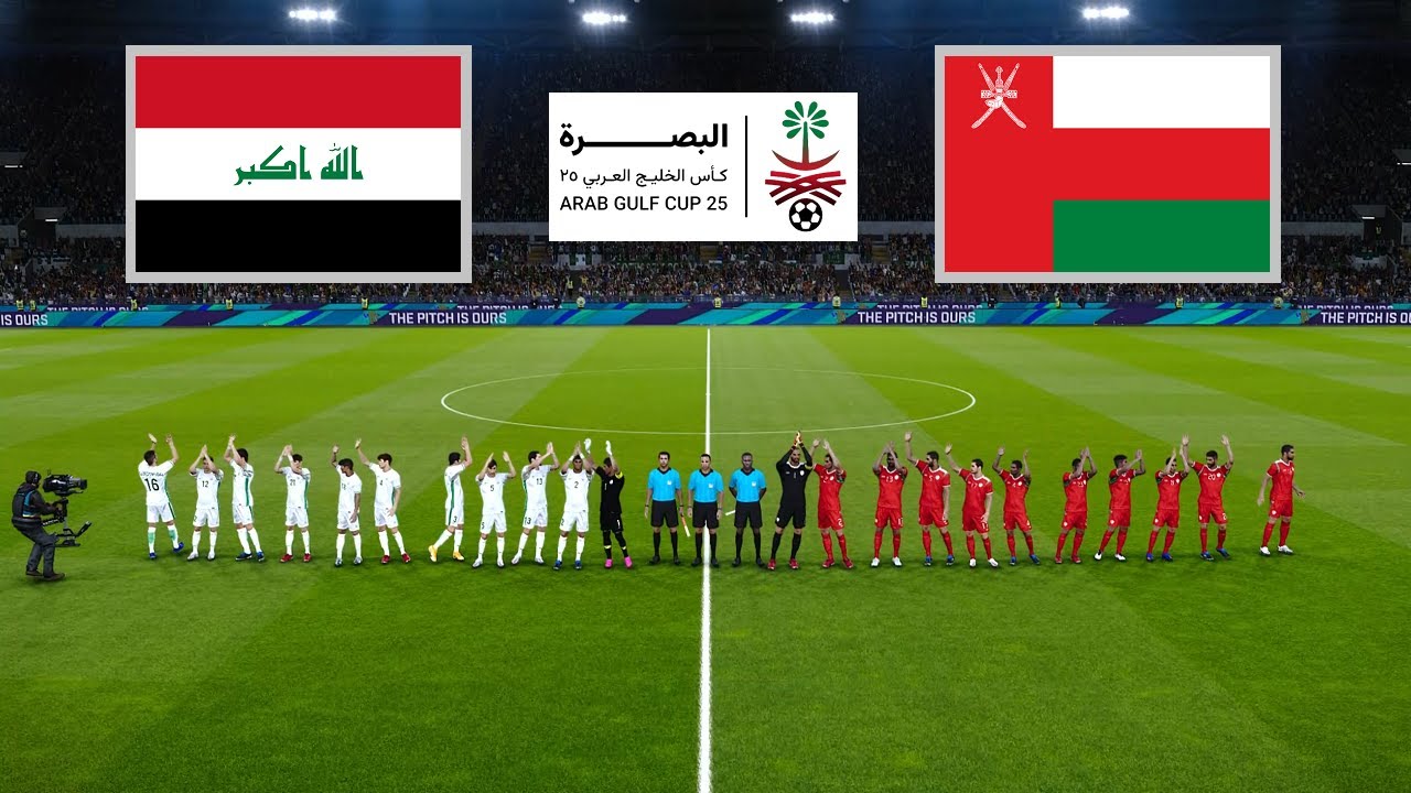 Iraq vs Oman ARABIAN GULF CUP 2023 Group A 6 January 2023 Gameplay