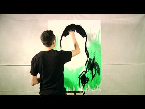 The Dead Weather - Jack Lawrence Painting - "Hustl...