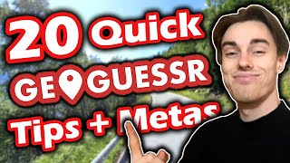 20 Quick Tips to ELEVATE Your Geoguessr Level