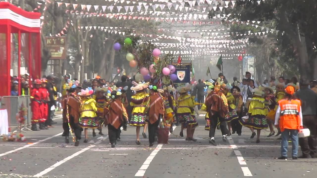 Chaclacayo Lima Perú Fiestas Patrias 2015 Desfile Cívico y Pasacalle