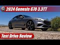 2024 genesis g70 sport prestige rwd test drive review