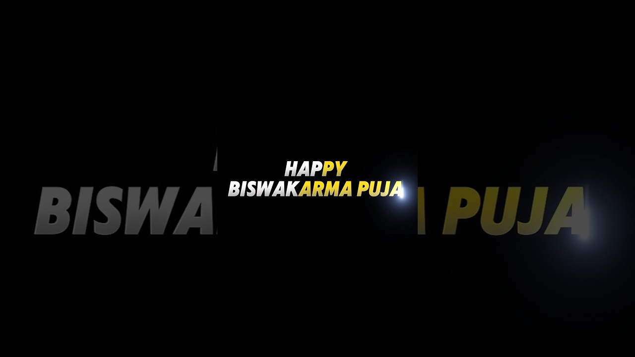Happy Biswakarma Puja | Akash Creation 🔰 Alight Motion 🔰