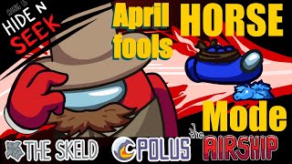 Among Us New HORSE Mode 🐴 [Innersloth April Fools Day Update] Hide N Seek Gameplays | EisMagicPlayz