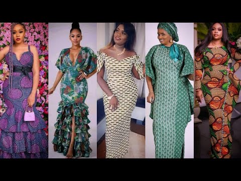 71 Beautiful Simple Ankara Gown Styles For 2024 | ThriveNaija | Ankara long  gown styles, Simple ankara gowns, Ankara gown styles