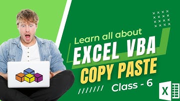 How to Copy Paste using Excel VBA Macro In Hindi/Urdu Class 6 [Eng Subtitles]