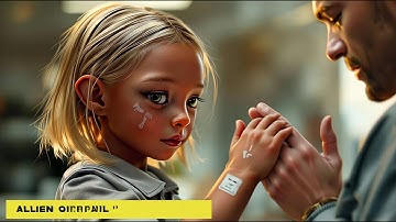 Little Alien Girl Innocently Lifted Her Shirt — And the Human Was Heartbroken by the Wounds He Saw