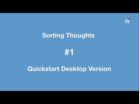 #1: ST Quickstart Desktop Version