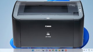 how to install canon lbp 2900b printer driver in windows 11 or windows 10