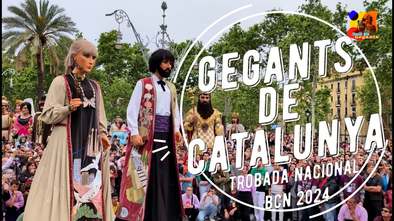 Gegants de Catalunya a laTrobada Nacional de Barcelona - Treball i la Cultura