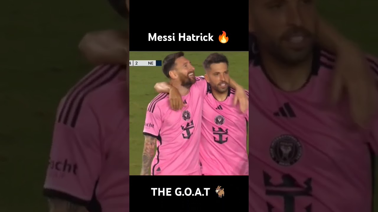 HATRICK BY MESSI 🔥 | Goat for a reason 🐐