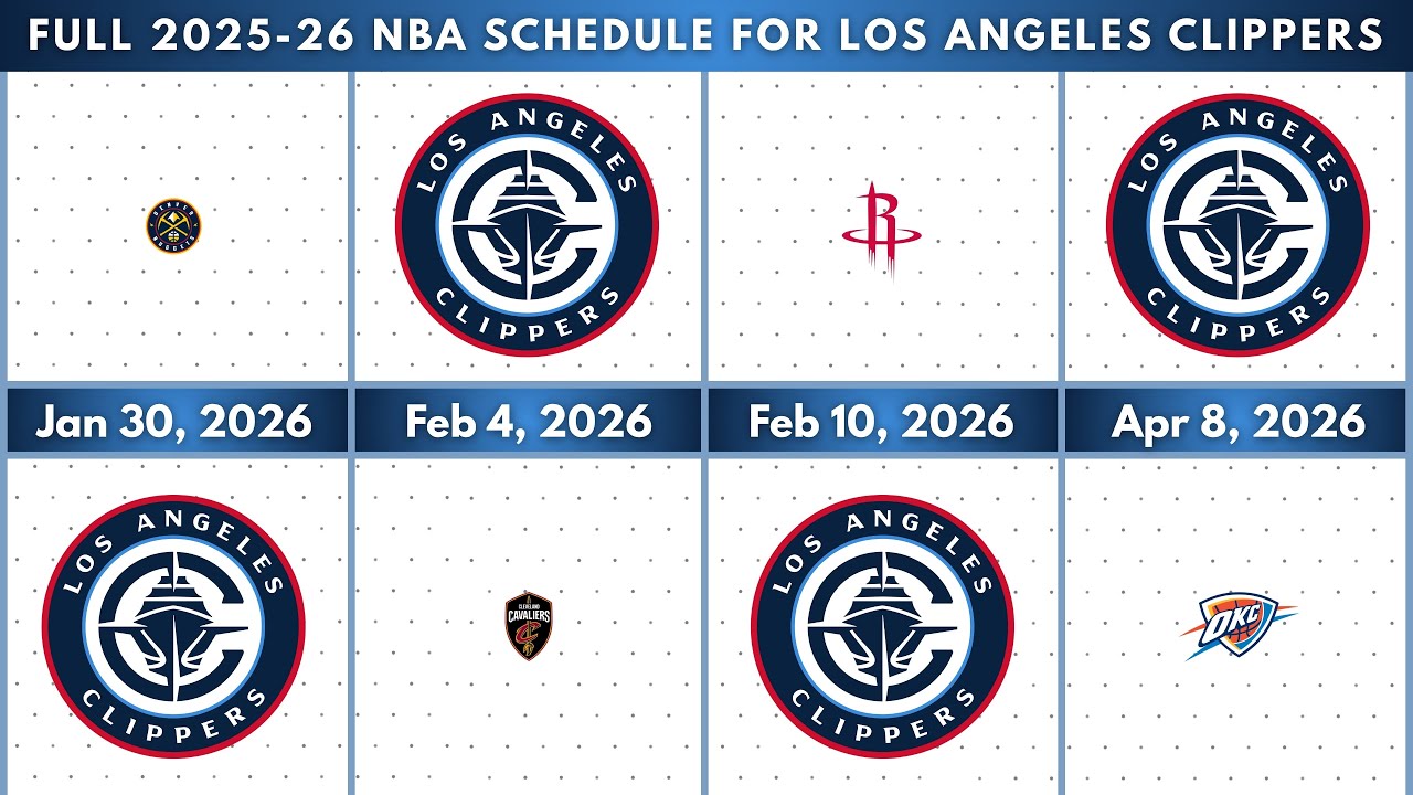 Clippers Playoff Schedule 2027