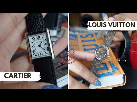 cartier tank louis] Which size is better on my wrist? : r/Watches