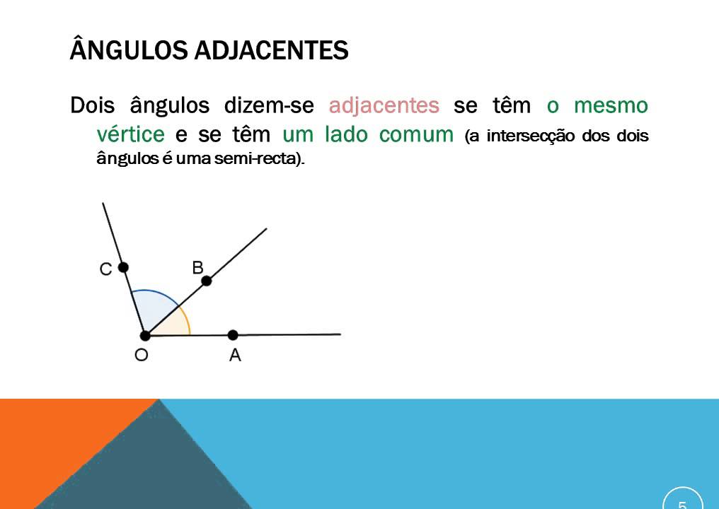 MATEMÁTICA - Ângulos - 5º Ano 