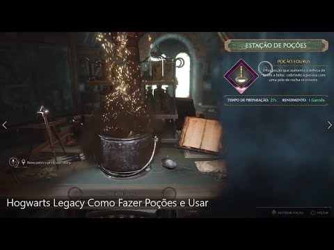 Hogwarts Legacy Como Fazer Poções e Usar - YouTube