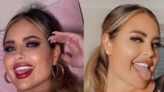 Dj Hannah B Tongue Mouth Open