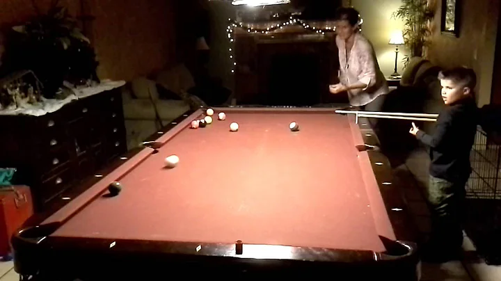 Jill Mullin pool shark!