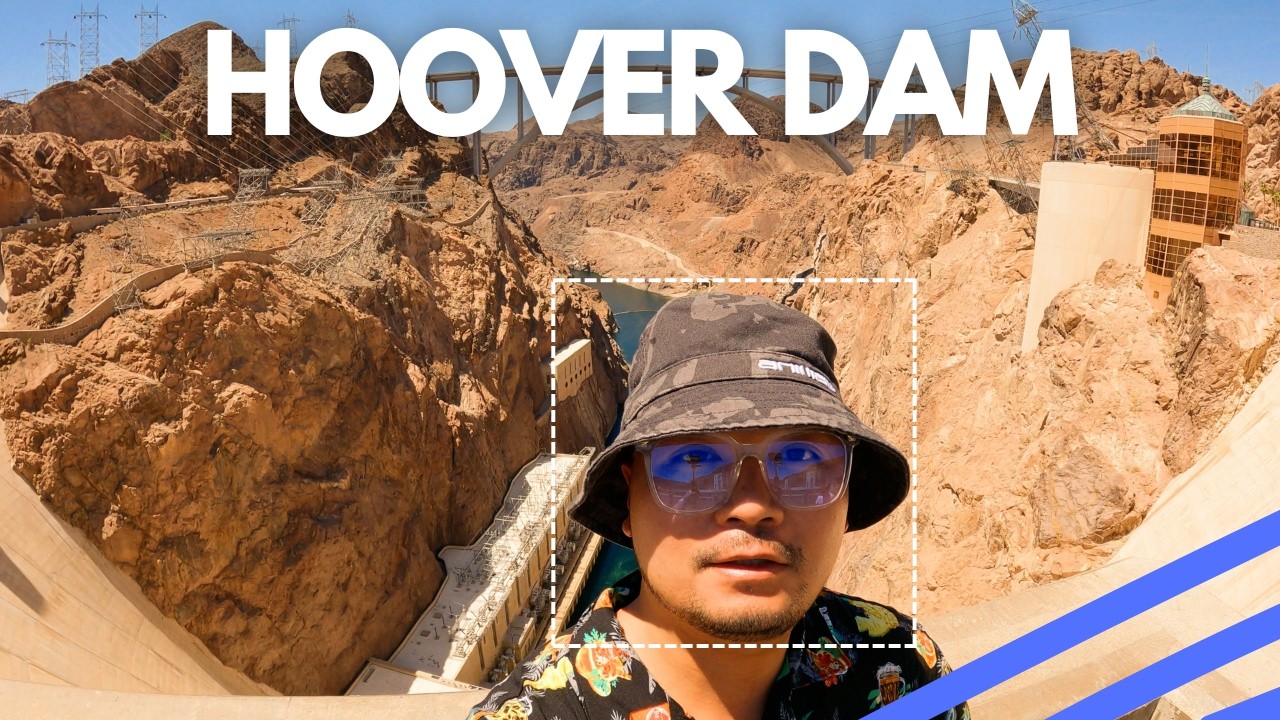 Going Through the Tunnels! Hoover Dam, Nevada USA 🇺🇸