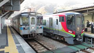 2700系特急南風 阿波池田駅発車 JR Shikoku Limited Express "Nampu"