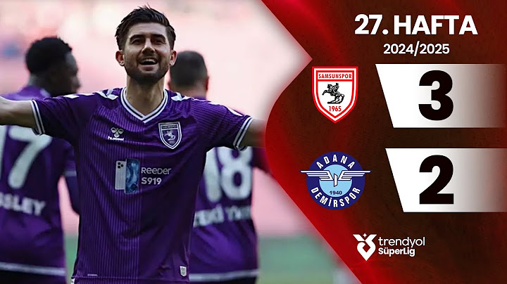 Samsunspor (3-2) Adana Demirspor | 27. Hafta - Trendyol Süper Lig 2024/2025 Sezonu