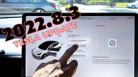 Tesla Update 2022.8.3 in Under 3 minutes.