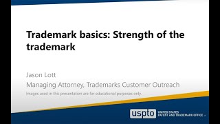 USPTO Community College Pilot: Strengths of the trademark