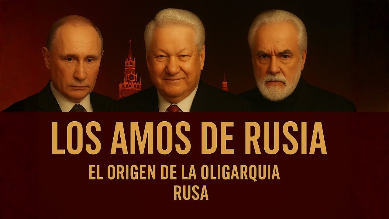 Los AMOS de RUSIA, el origen de la OLIGARQUÍA RUSA.