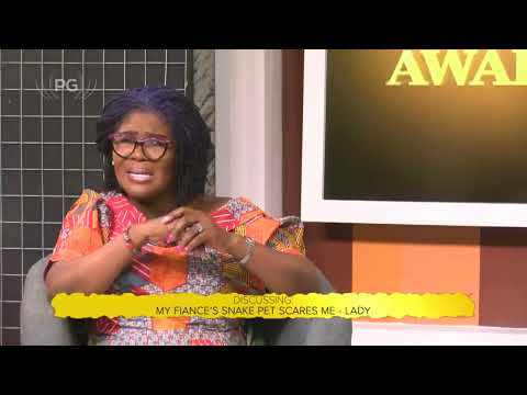 My Fiance&#039s Snake Pet Scares Me - Lady - Awaresem on Adom TV (19-3-22)