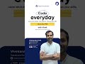Join Code Everyday with Vivek for Free