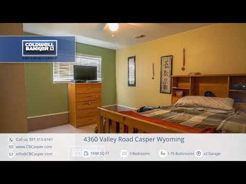 4360 Valley Drive, Casper, WY home video tour