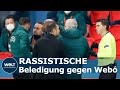 RASSISMUS IN DER CHAMPIONS LEAGUE: Mannschaften brechen das Spiel ab - Solidarität mit Pierre Webó