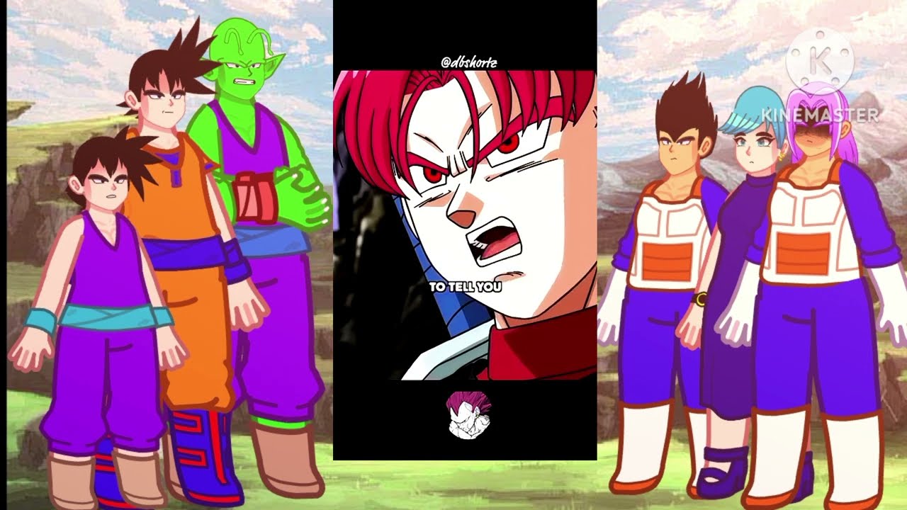 Dragon Ball z Cell Arc react to black goten fan video:part 1