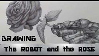 THE ROBOT AND THE ROSE #roseartchallenge
