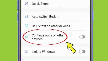 What is Continue apps on other devices in Samsung galaxy M04